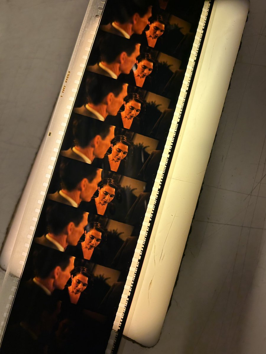 MovingImageNYC's tweet photo. OPPENHEIMER 70mm print ✅ #realfilm https://t.co/tXVDomJnp8