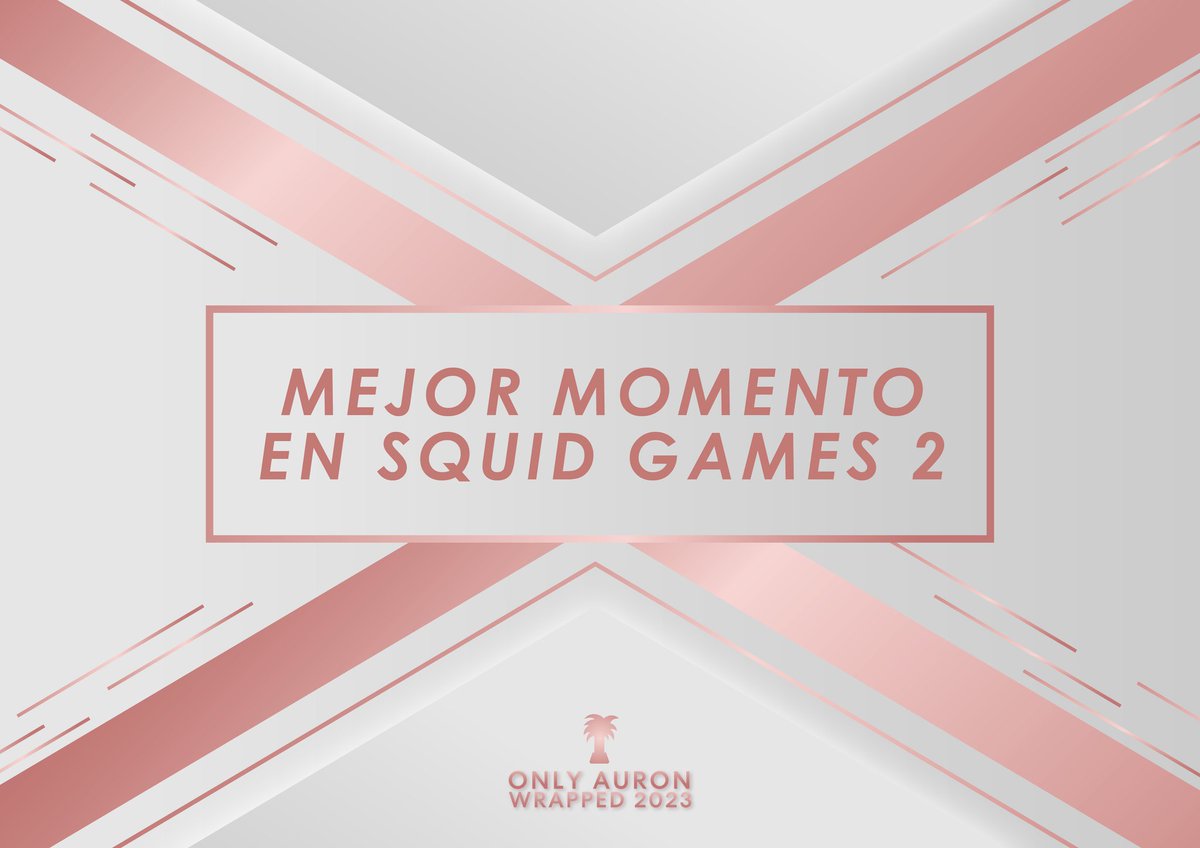 OnlyAuron_'s tweet photo. ⚜️ | O8 - Mejor Momento en Squid Games 2

¡Cita/comenta tu favorito!

#OnlyAuronWrapped ²⁰²³ https://t.co/Kw1ERLsBN0
