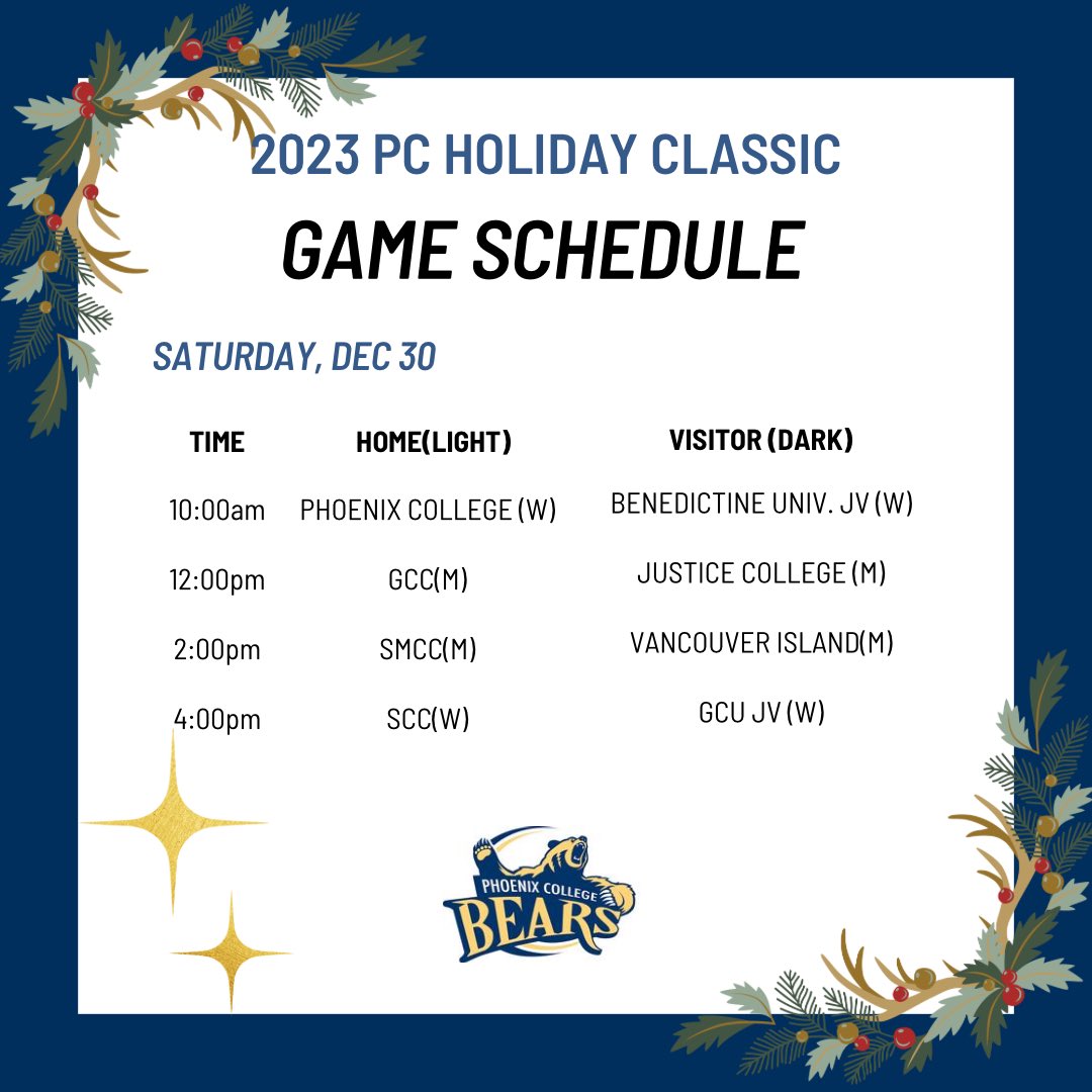 Holiday Hoops 🏀// 2023 PC Holiday Classic