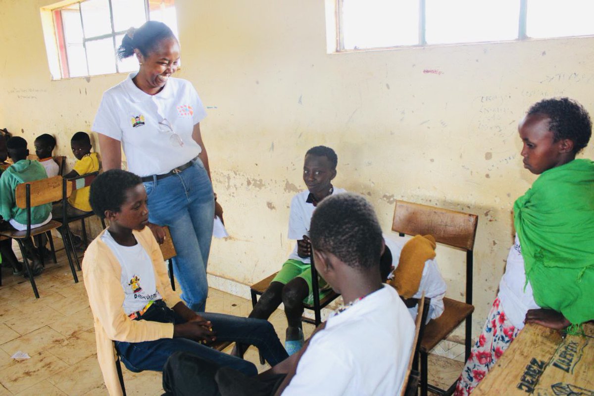 OloipProgram's tweet photo. Empowering futures, one session at a time. we stand united against harmful practices. From addressing FGM and GBV to nurturing mental health and promoting menstrual hygiene, we're breaking barriers for a brighter tomorrow. #EndFGM #BreakTheSilence" by @lolojuval @siamantasharon https://t.co/gdjrrKeufr