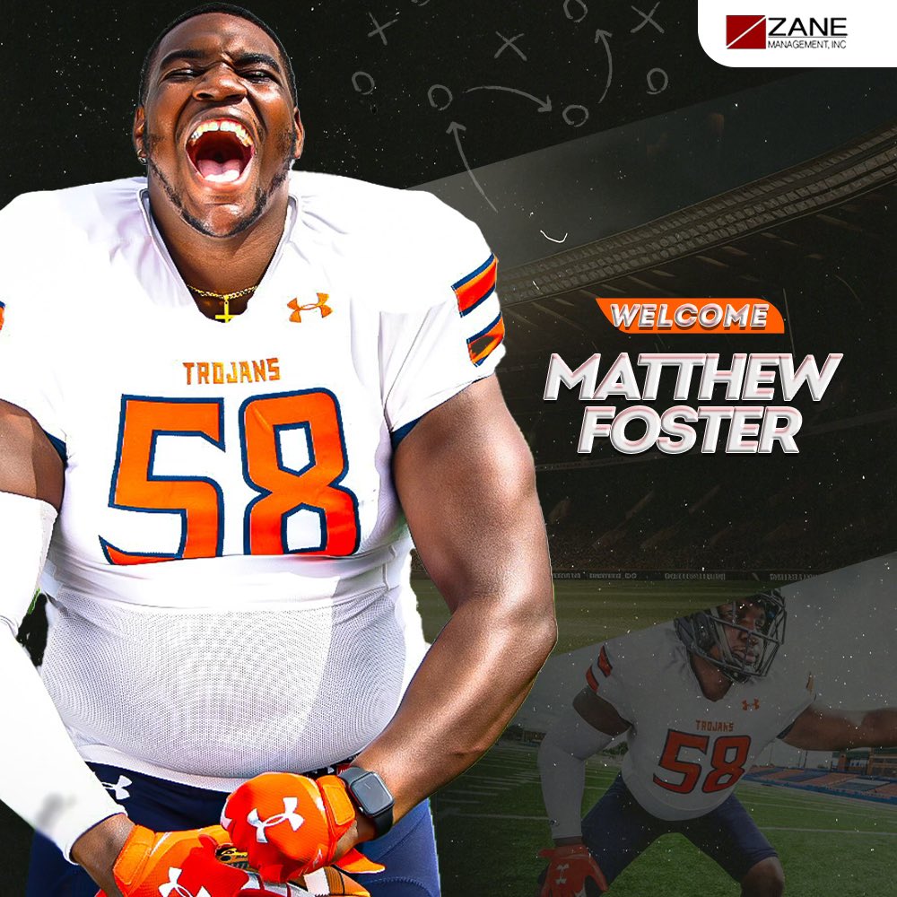 svanyoesq's tweet photo. Zane Management Inc. Is pleased to welcome OL @Mattyice58_ who we are representing for the 2024 NFL draft. A CIAA lineman of the year, pro scouts love Matt’s frame and length, quick steps allowing him to mirror pass rushers, and ferocity as a finisher in the run block game. https://t.co/y4Ncn3gUoJ