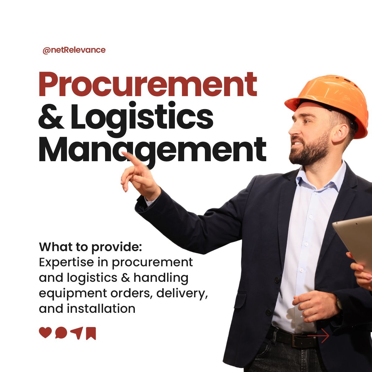 netrelevance's tweet photo. From expert network cabling services to comprehensive technology solutions and meticulous procurement and logistics management, we've got your IT infrastructure covered. https://t.co/Vj2a0aWc52