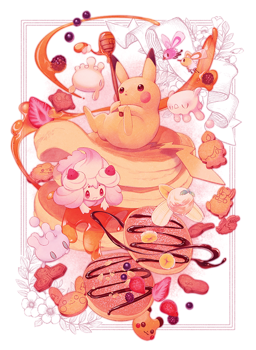 「food pokemon (creature)」 illustration images(Latest)｜21pages