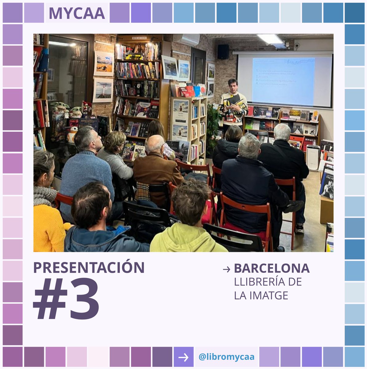 perezventura92's tweet photo. Gracias a los asistentes a la presentación del libro en Barcelona! 
#mycaa https://t.co/G7r8GHwKjN
