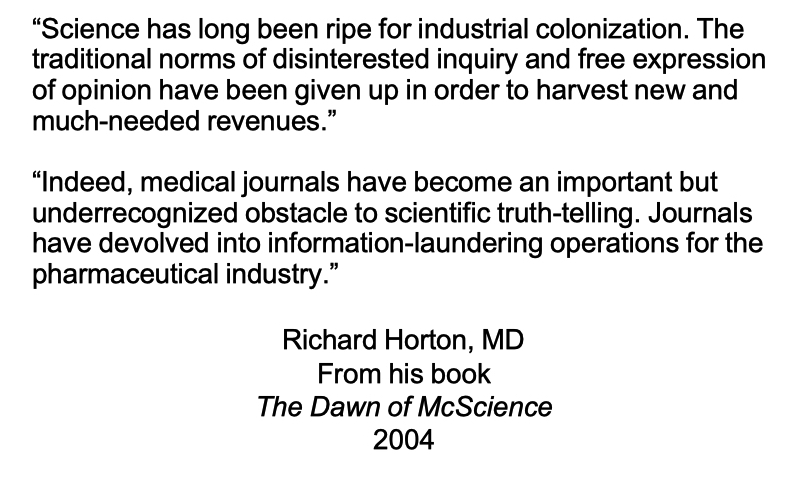 Pharma's tentacles continue to spread into many facets of our lives.