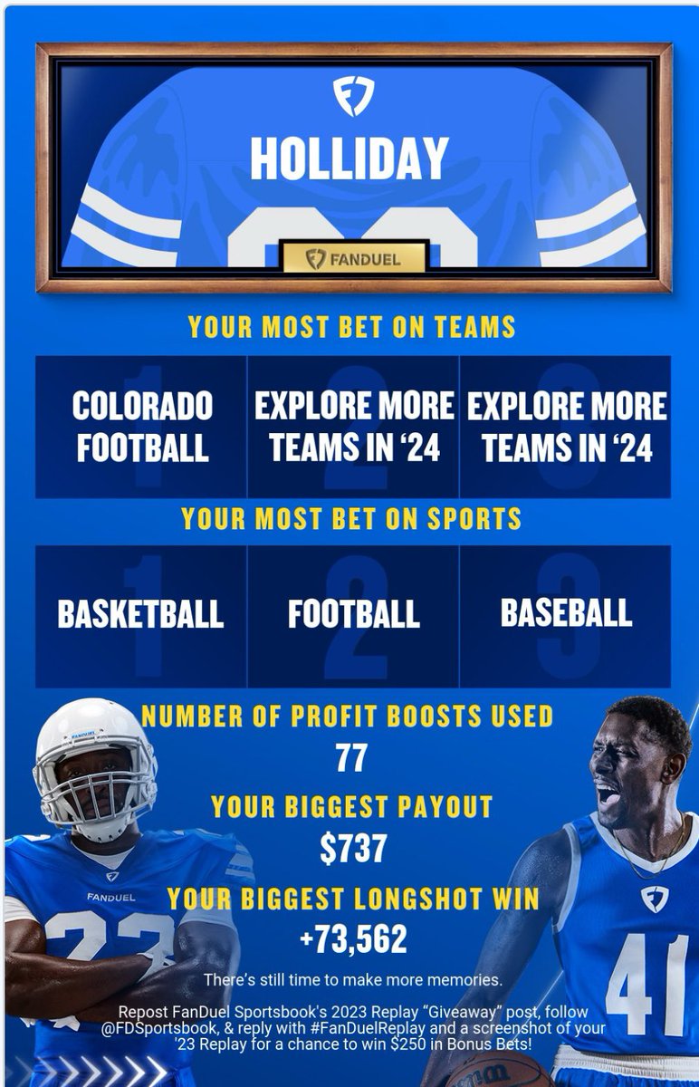 Vlive75_'s tweet photo. @FDSportsbook #FanduelReplay https://t.co/jE9MeEBF1j