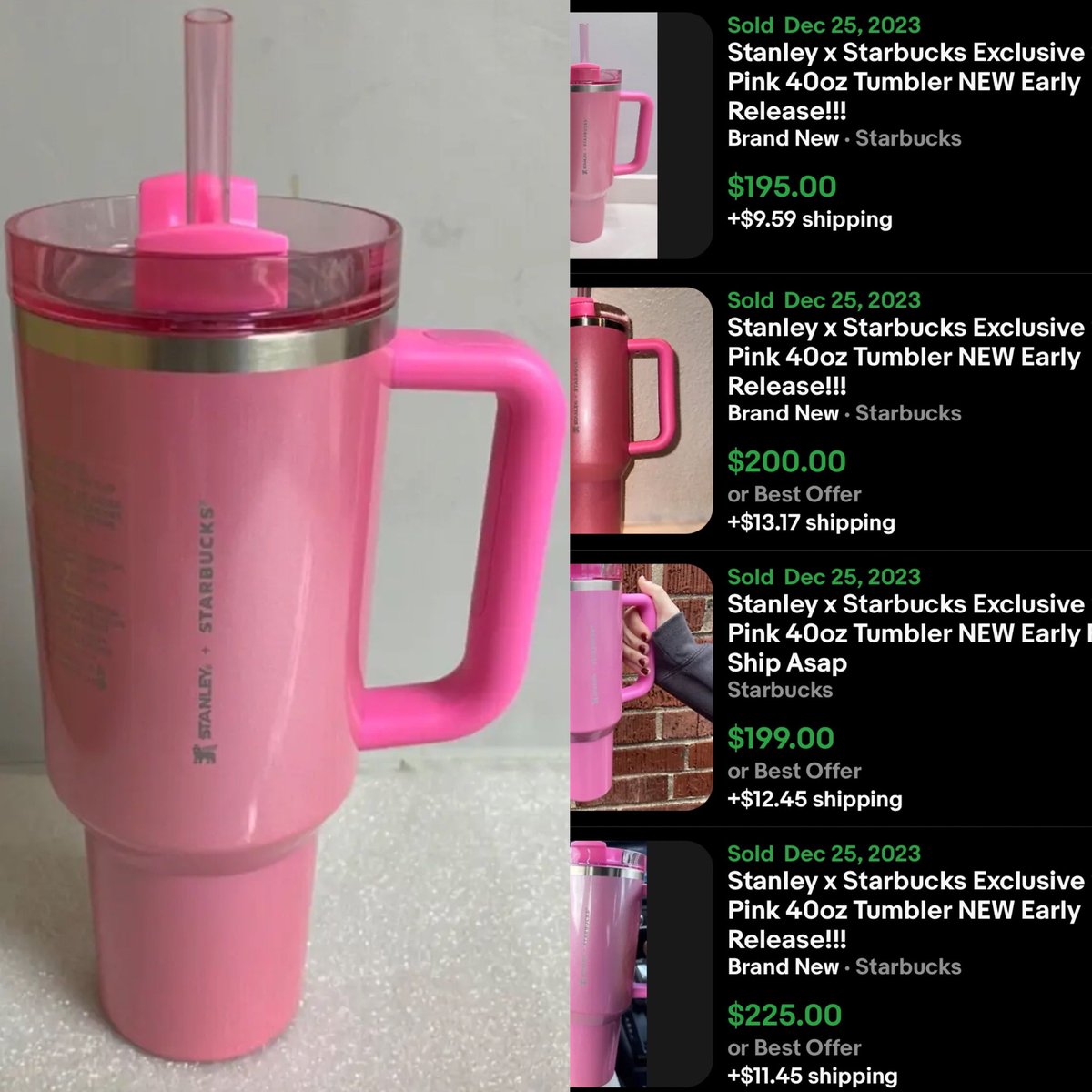 The New Starbucks X Stanley Tumblers Are Already Being Resold On