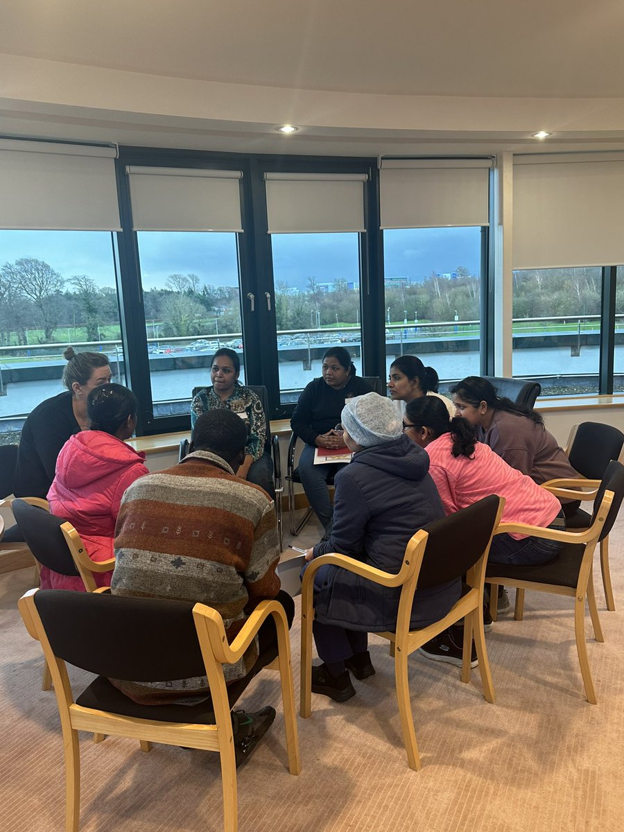 Melanie_irl's tweet photo. @CiaraRobinson3 & team organised a superb day. There was lots of engagement, enthusiasm and interaction. The communication stations and clinical practice work stations were very successful. Well done and thank you all involved #cpd #practicedevelopment #nurses @HealthBlackrock https://t.co/JrDWp4XiYs