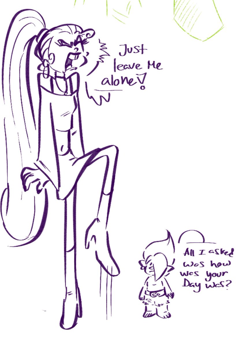 1Bitterlemonade's tweet photo. My au where instead of Floyd getting kidnapped, he adopts v&amp;v #TrollsBandTogether #VelvetAndVeneer #floyd https://t.co/S1b6tgveAN