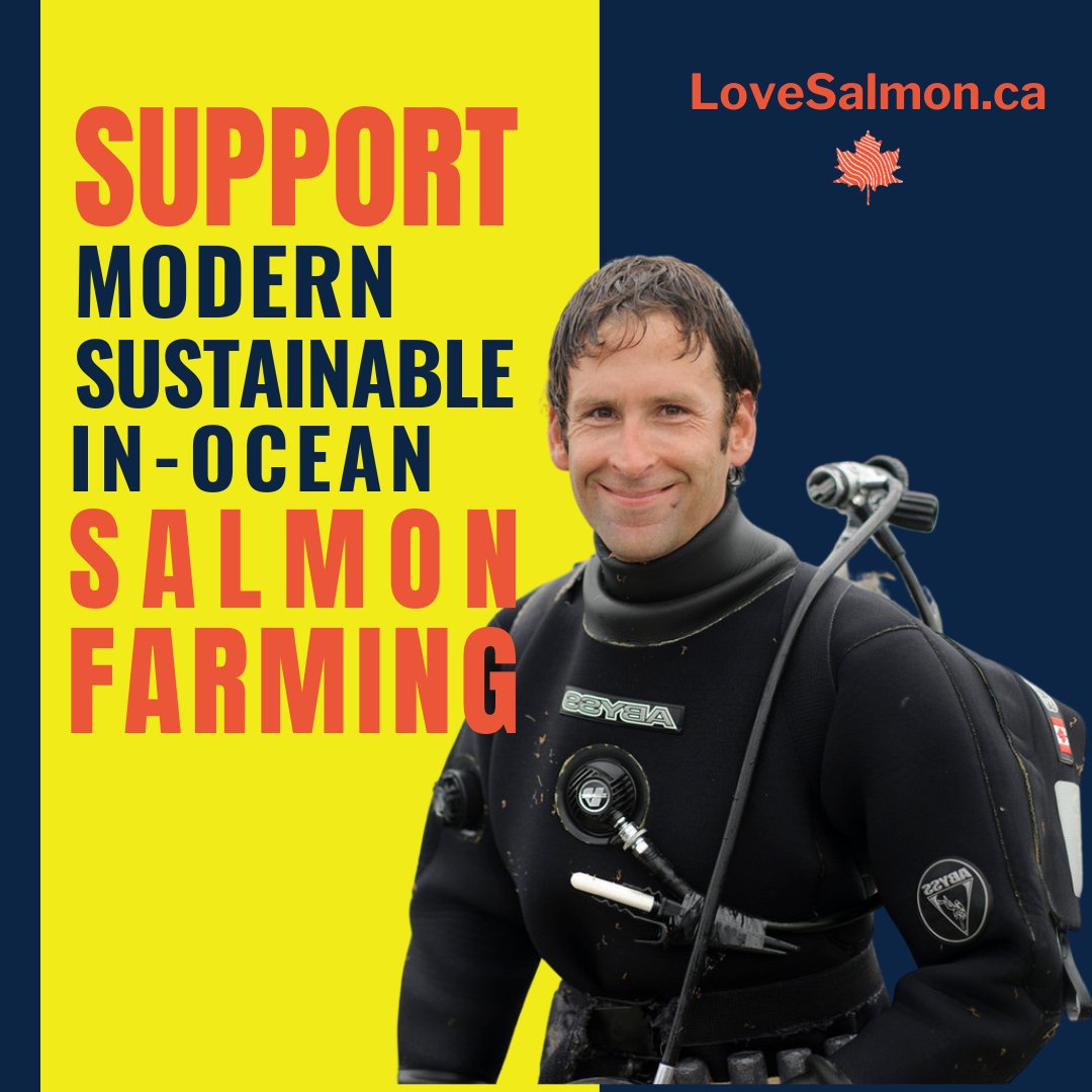 Modern, sustainable, in-ocean salmon farms produce healthy, eco-friendly and affordable meal options for Canadians. They reinforce healthy communities with good, year-round jobs. Show your support: app.goadvocate.ca/en/campaigns/s…