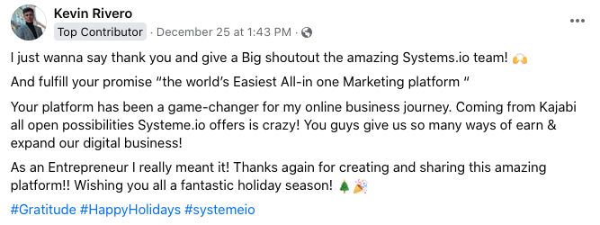 systeme.io tweet media