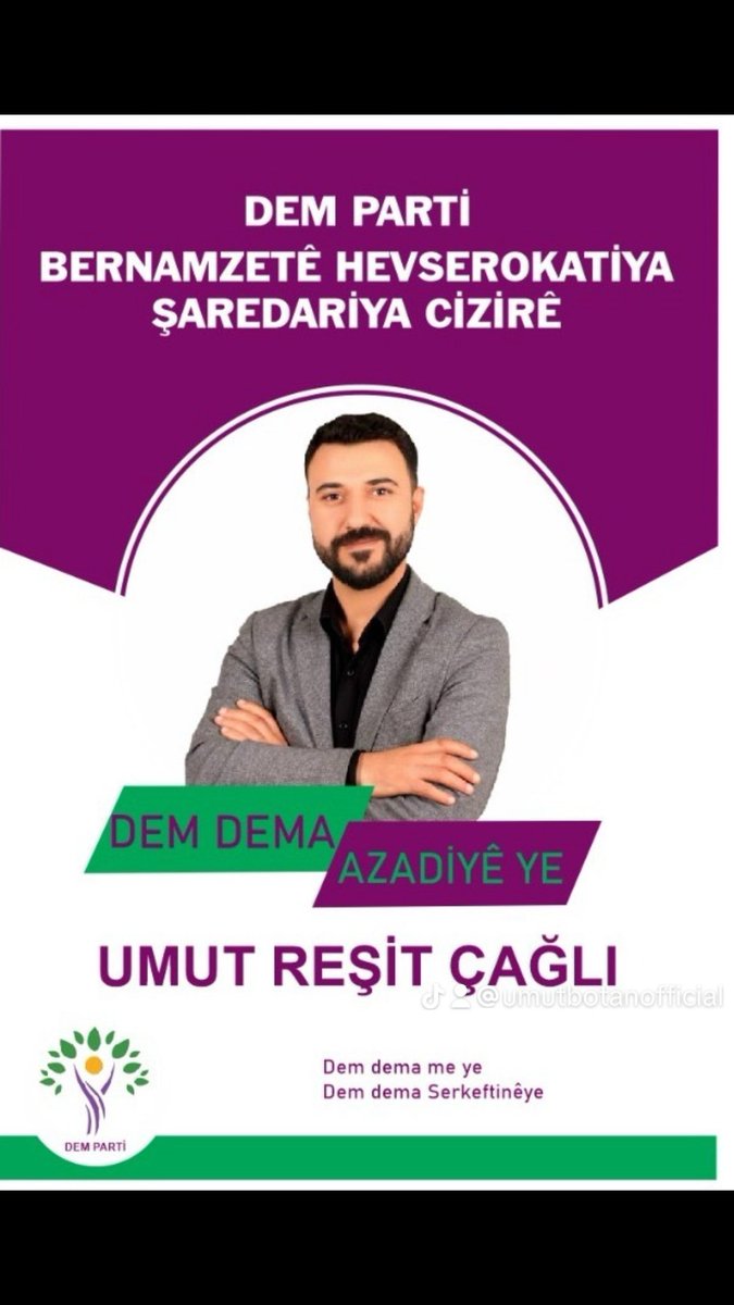 UmutResit's tweet photo. Piştî min bernamzetiya xwe diyar kirî ve bertekên erênî yên ji hemû platform û gelê me ve hatî ez keyfxweşkirim. E vê him hêz da min him jî berpirsyariya min zêdetir kir. Ji bo bibim layîq dê tekoşîna xwe bihêztir bikim.Ji hem�� hevalên xwe yên bernamzet re jî serkeftinê dixwazim. https://t.co/rLt2bnWt9f