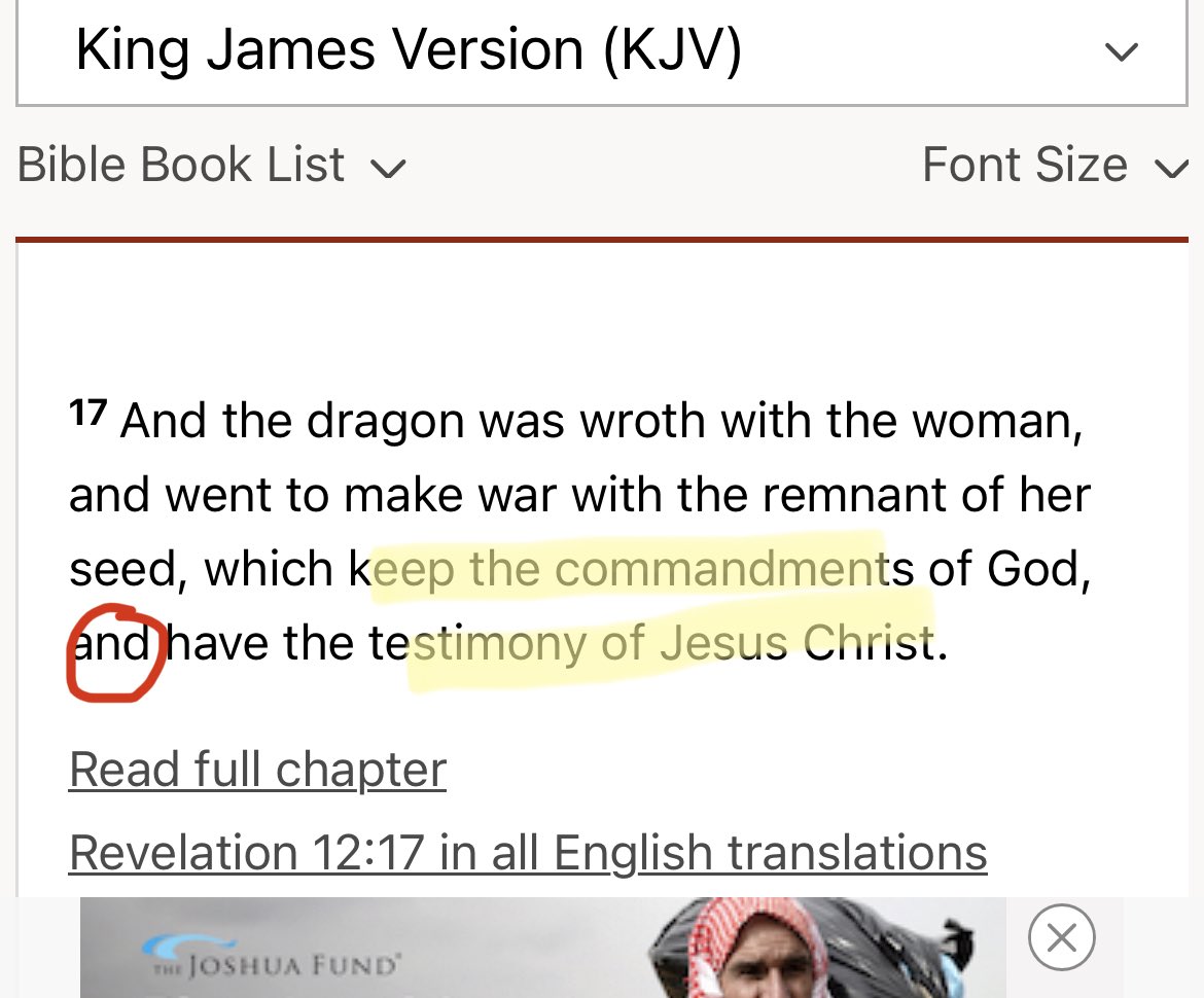 themendelbrain's tweet photo. Keep the commandments of God and have the testimony of Christ. #followTorah https://t.co/wKTvfSBRFS