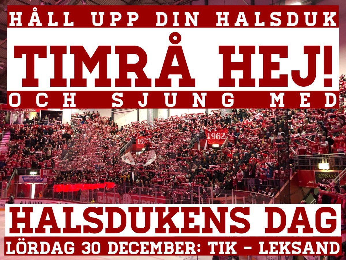 Halsdukens dag - Timrå Hej! #timraik