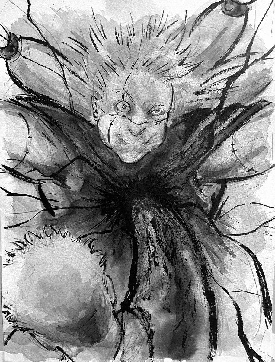 echoingbulb's tweet photo. #JujutsuKaisen #呪術廻戦 #jujutsukaisenfanart #anime #manga #illustration #painting #conceptart #mahito #curse #drawingart #drawing #inkdrawing #inkart #fanartanime #jujutsukaisenanime #shikigami #humanartists #jogo
#noaiart #humanart #hanami #dagon #disastercurses #mappa https://t.co/hZUN95uK5X