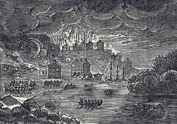 On this day in 1813, British troops, Indigenous warriors and Canadian militia cross the Niagara River and burn Buffalo, N.Y. The raid is a retaliation for the American razing of Newark, Upper Canada (present-day Niagara-on-the-Lake) just days before.