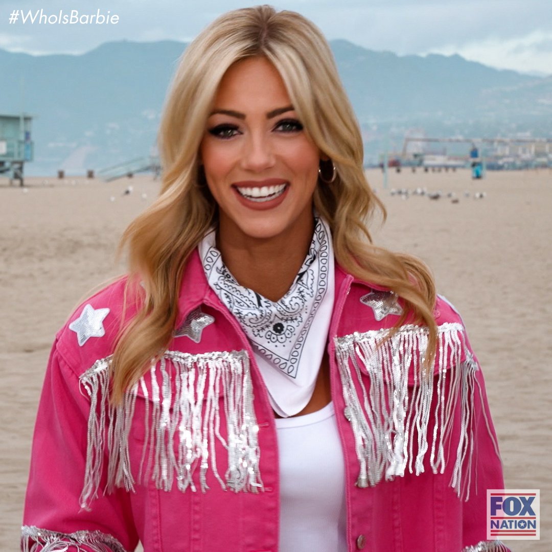 . @abbyhornacek channels her inner barbie as she takes you through a historical journey of the doll that shaped generations.   
Watch #WhoIsBarbie now on Fox Nation!💖🕰️ bit.ly/3vpgZE8