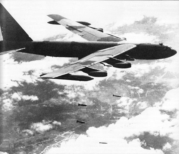 On this day in 1972, President Nixon calls off the 'Christmas Bombings' of North Vietnam after Hanoi agrees to resume peace talks in Paris. An estimated 1,600 civilians are killed in the raids; 16 B-52s are lost. A deal is reached three weeks later.