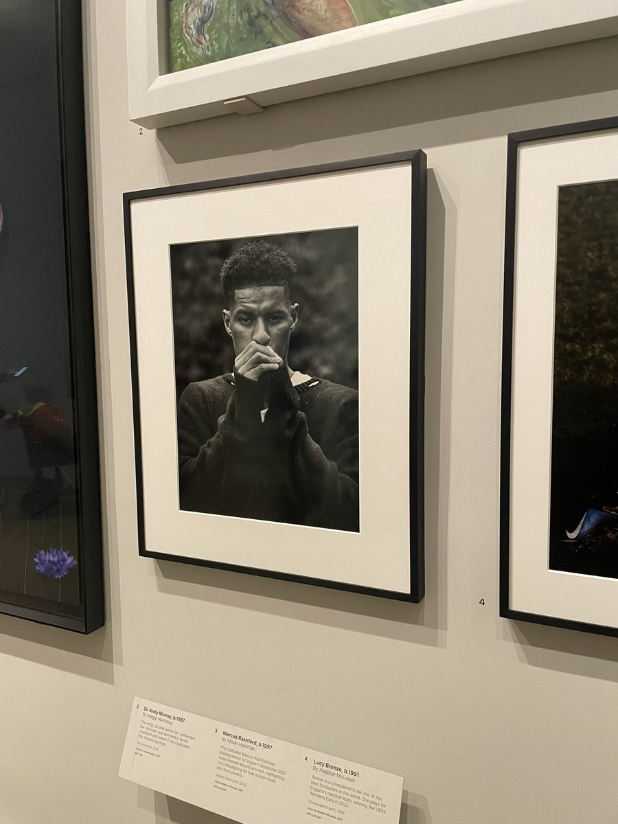 LindseyMac_'s tweet photo. Loved today’s visit to @NPGLondon and seeing poverty activists and supporters of @magic_breakfast celebrated in the #HistoryMakers exhibit.
Thank you @MarcusRashford and @russelltovey for helping ensure no child is #TooHungryToLearn 🧡 https://t.co/wvBpiQk6Bg