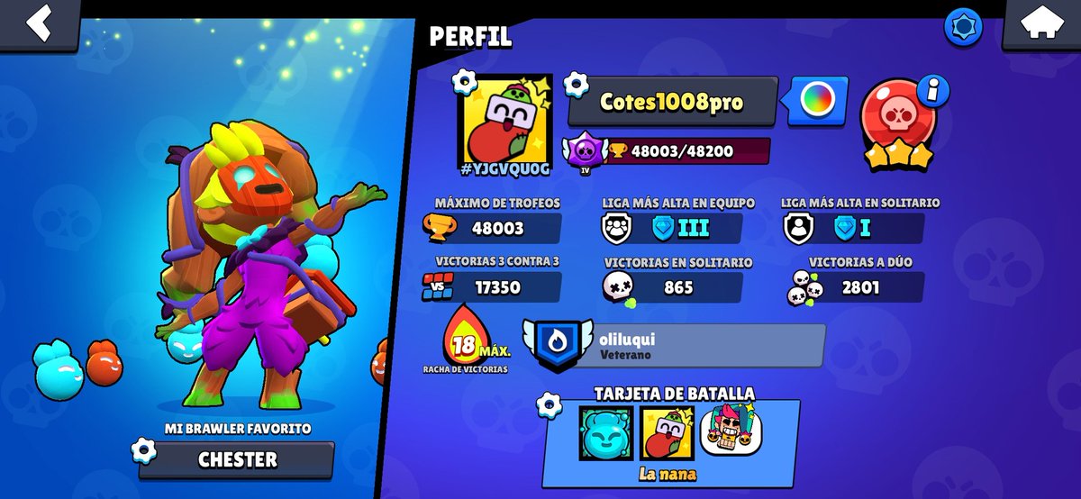 Sebastian10Cote's tweet photo. Bueno hora de descansar, he llegado a las 48k copas, ya estoy cerca de las 50k copas, todo esto es el esfuerzo que he hecho durante casi 4 años jugando y también he entrado al top 1000 en Colombia. Este 2023 vino con muchas sorpresas y llegar a esto a sido una de las mejores. https://t.co/HFWcVTyy3r