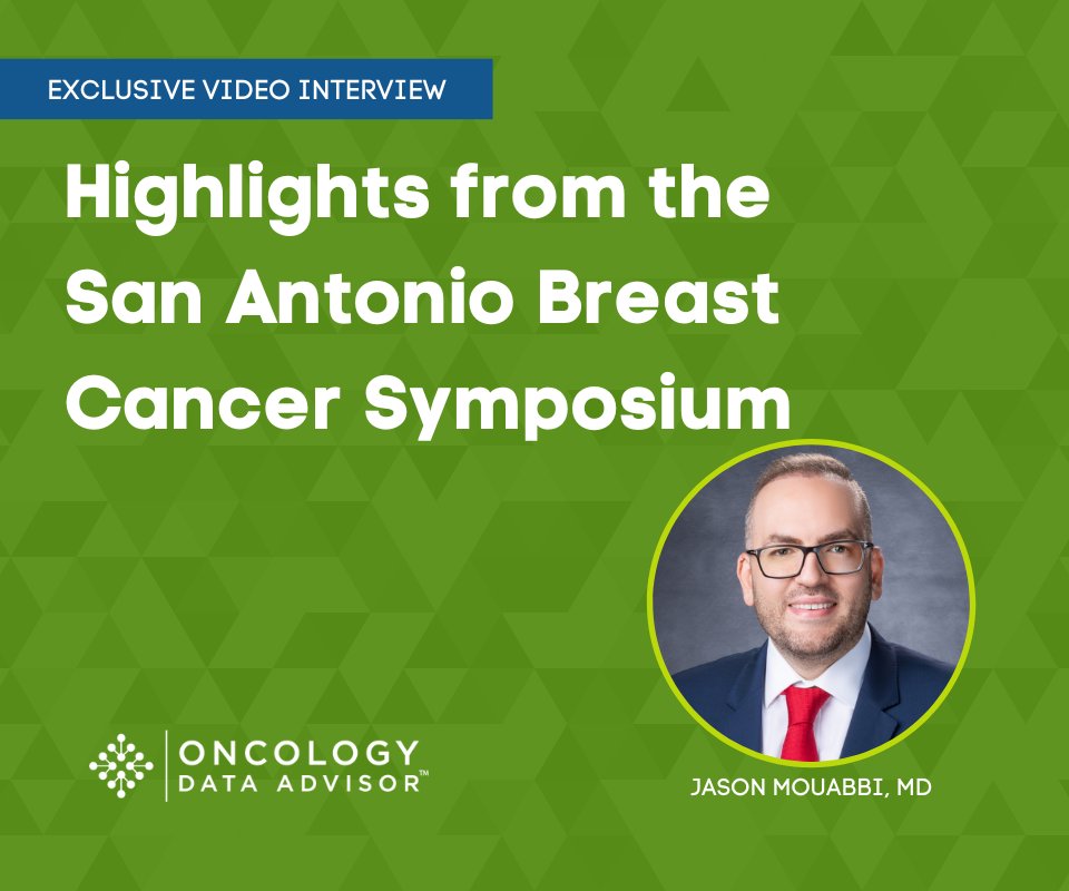 Looking for updates from #SABCS23? Watch as Dr. @JAMouabbi of the #OncData Editorial Board and @MDAndersonNews shares a summary of the key #HER2CLIMB02, #MONARCH3, and #INAVO trials and their potentials to impact the field! oncdata.com/news/highlight… #bcsm #SABCS @SABCSSanAntonio