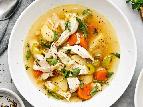 What goes great with chicken noodle soup? 
#soup #recipes #RecipeOfTheDay