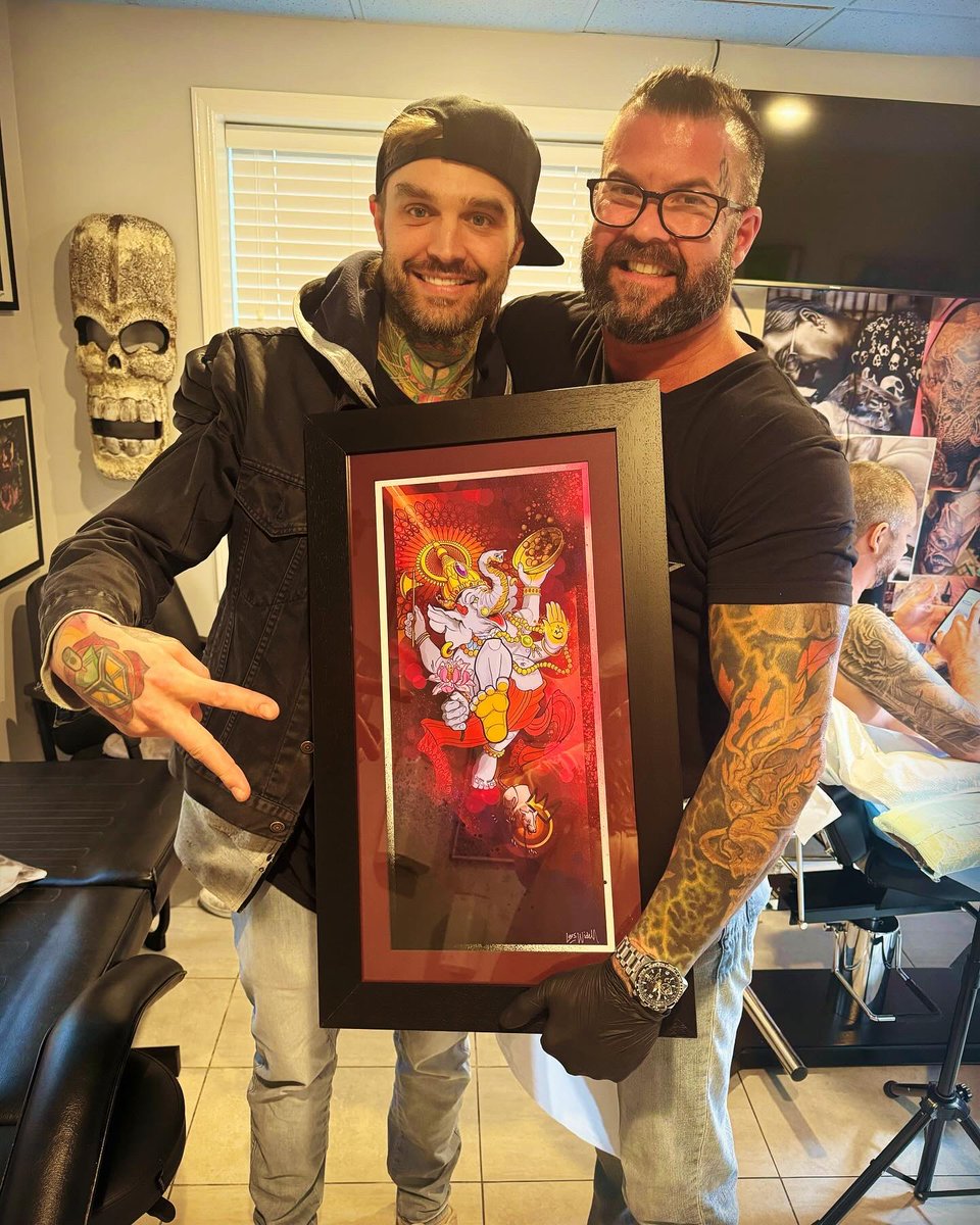 evilgeniusdm's tweet photo. Thank you Lars for the wonderful Christmas gift!

#Christmas #art https://t.co/zcYrX2yqFE