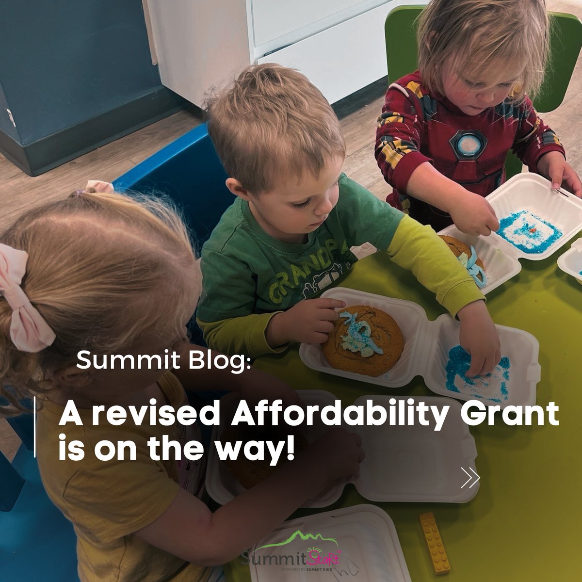 summit_start's tweet photo. On the blog: Hey parents, a revised Affordability Grant is on the way for Calgary daycares!
https://t.co/cE3jLMe2iX
#summitstart #calgarymoms #calgaryliving #calgarydaycare https://t.co/hVbOBCsE0N