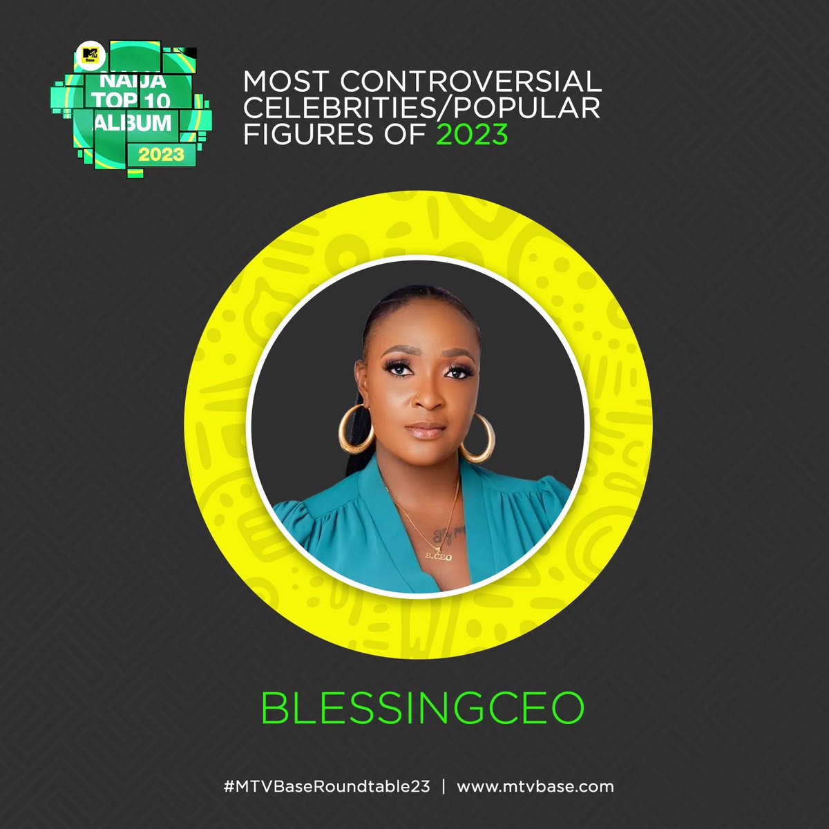 MTVBaseWest's tweet photo. Which 2023 newsflash had you monitoring the trends and scrolling through threads?Share the #MostControversial moment that spilled the hottest tea and let's unpack it! #MTVBaseRoundtable23 (1/2) https://t.co/O7BbPx5h5Q