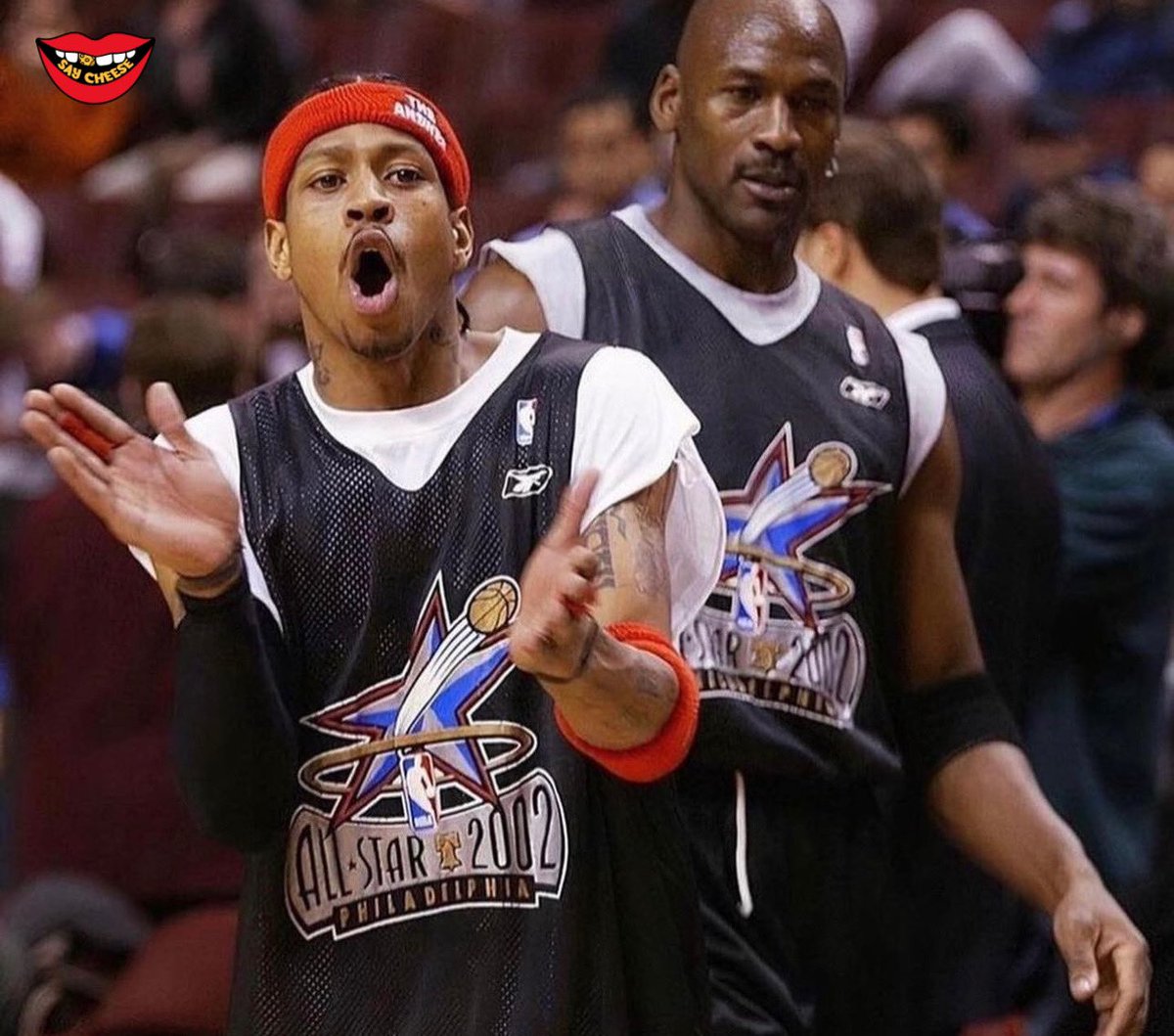 SaycheeseDGTL's tweet photo. Allen Iverson says LeBron James is ‘definitely’ after Michael Jordan and Kobe Bryant 

"I say Mike, and I say Kobe, and then everyone else." https://t.co/Te2xNaAN9d