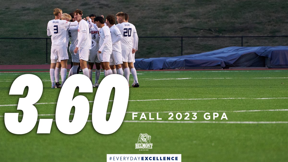 Second consecutive semester with a team GPA of 3.60 or above!! 💪📚

All while in season of competition! ⚽

#EverydayExcellence | #ItsBruinTime
