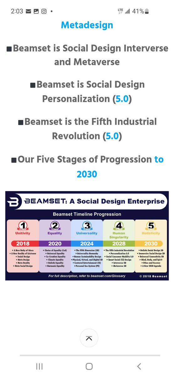 5D consciousness/reality is the end goal of the 4IR. 4IR transitions society to the 5IR. 5D CONSCIOUSNESS =The Fifth Industrial Revolution/Society 5.0/Cyber-Physical System. 'New agers' are deeply programmed to accept this augmented Metaverse realm. beamset.com