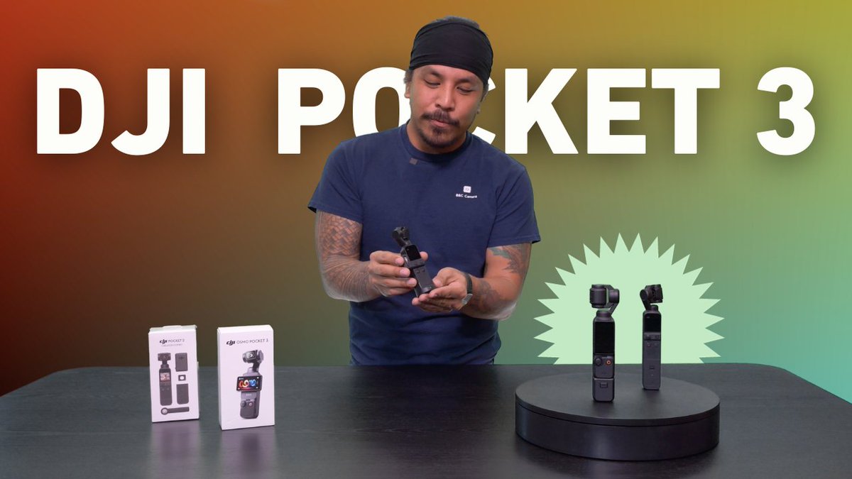 BandCCamera's tweet image. DJI Osmo Pocket 3 review: Best small vlogging camera?
Watch: youtu.be/QAdBdtXR6Gw
#DJIpocket #bandccamera #vlogging #photography