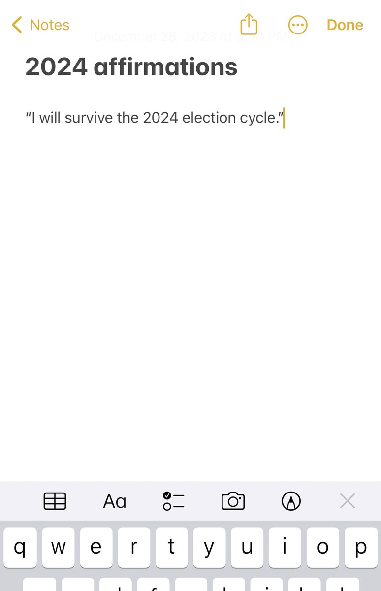 Annie_Wu_22's tweet photo. working on a 2024 affirmations list and this is all ive got so far lol https://t.co/3xOC4JPDAP