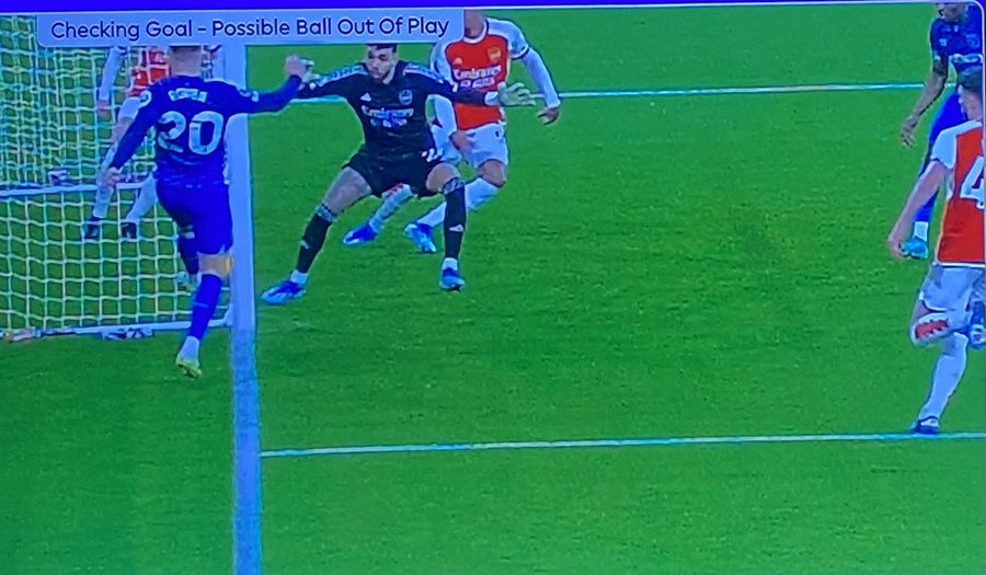 Ref: Was the ball out?

VAR: Looks it, but remember the last time we did that to Arsenal?

Ref: Yeah, that was hilarious.  Let's do it again.