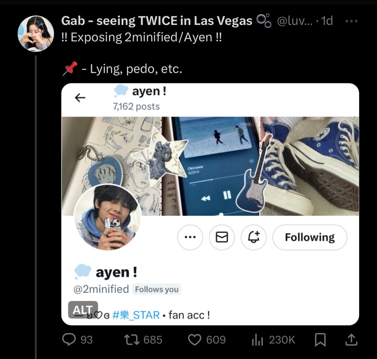 _Mythamos_'s tweet photo. ‼️ Exposing luv_sakuras (Gab) for the false allegations made against Ayen (2minified) https://t.co/LCxNVunyKD