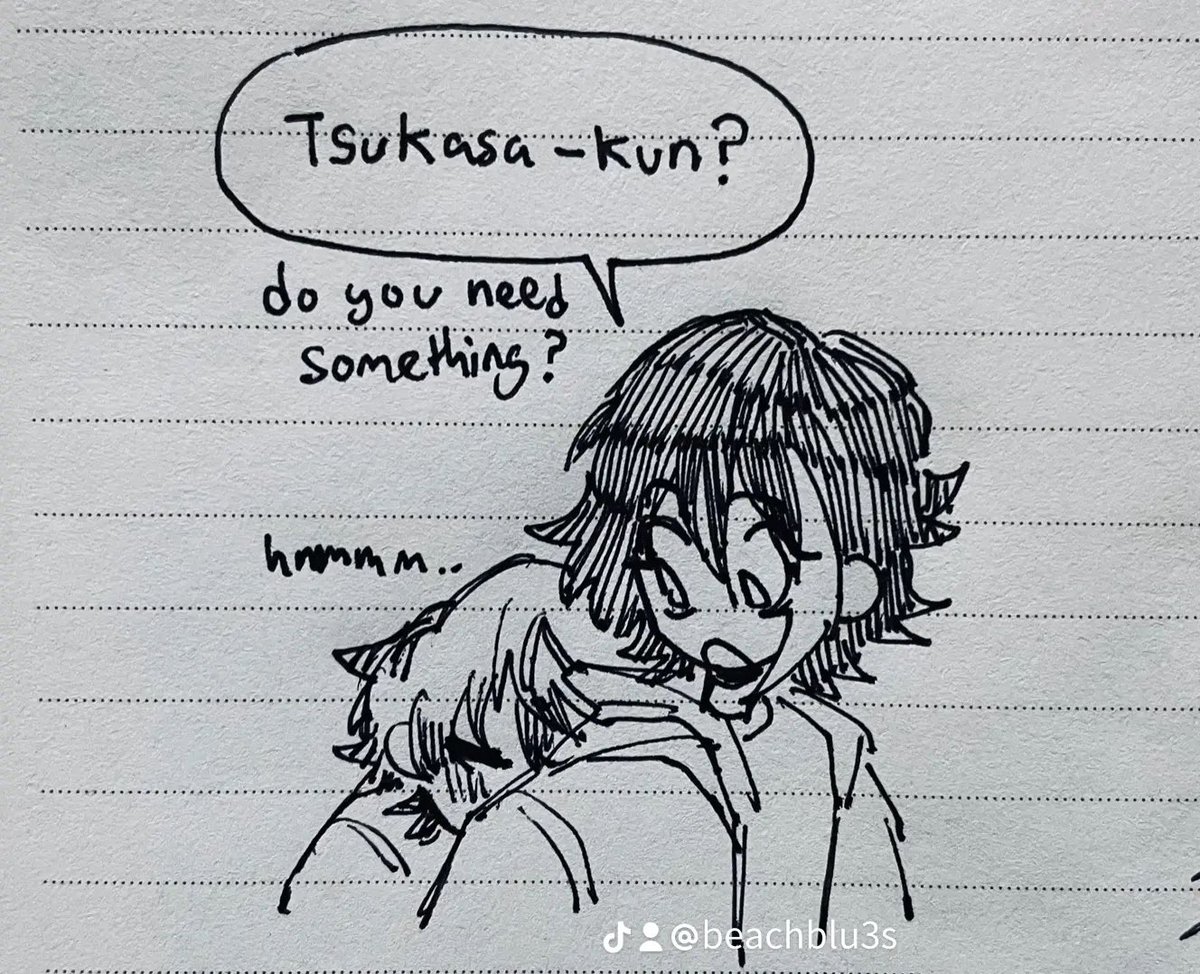 beachblu3s's tweet photo. Another comic just for kicks and giggles. Drowning you all in art today [1/2] 
.
.
.
(Sleepy touch starved kasa yippee) 
#pjsekai #prsktwt #tsukasatenma #ruikamishiro #ruikasa #mizukiakiyama https://t.co/TQbBAU43Zs