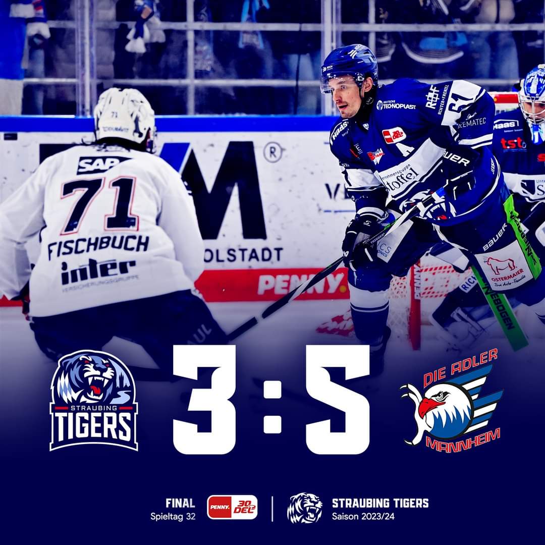 srtigersfans's tweet photo. Von einen katastrophalen 1. Drittel können sich die Straubing Tigers trotz viel Kampf nicht mehr ganz erholen.
Abhaken & am Samstag neu angreifen, Tigers!
@straubingtigers | #tigershockey #straubing #pennydel #STRvsMAN #STRMAN https://t.co/xLiFt2VeBN