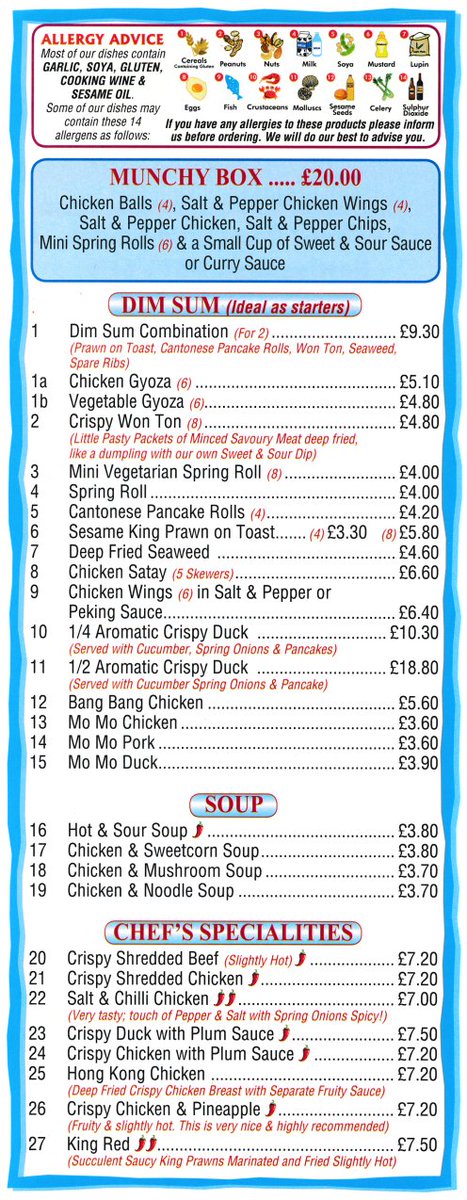 Under new management.. New #menu now on site for New China City in #Ruddington near #Nottingham - menulation.com/china-city-rud… Check out their super new menu this #NewYear  #Chinese #chinesefood #takeaway #food #delivery