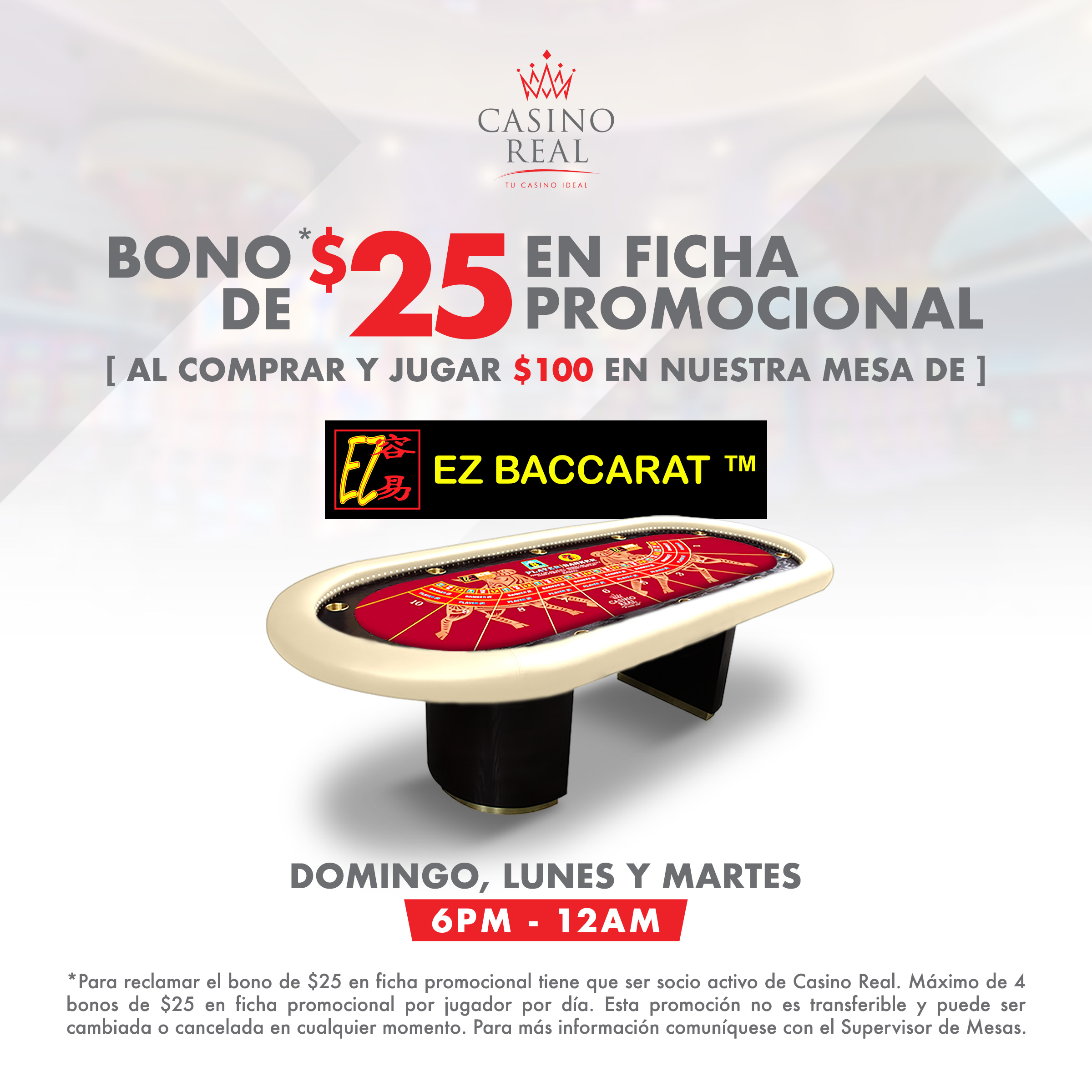 Bono promocional casino