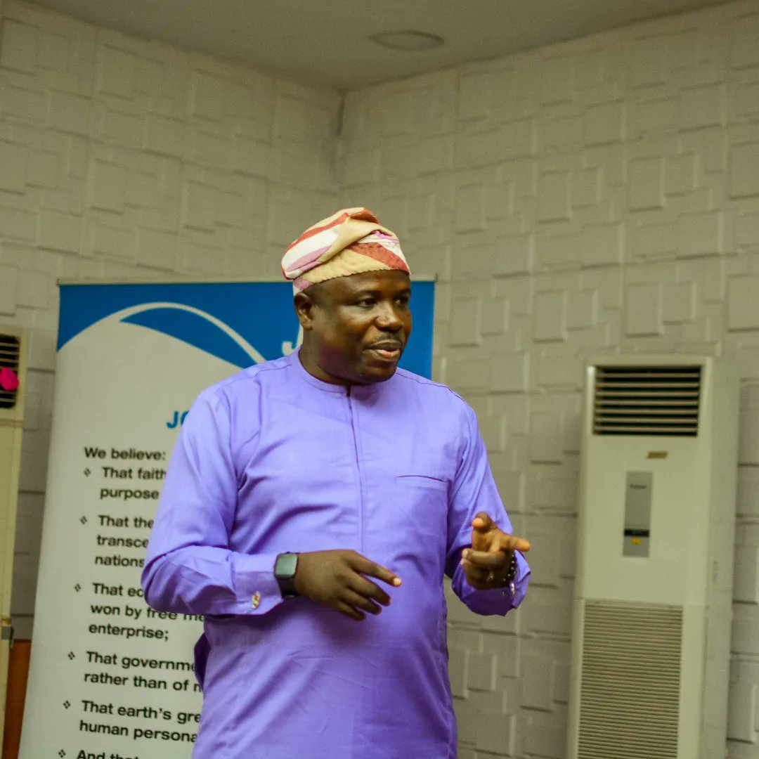 JCIYabatech's tweet photo. What's JCI Event without having a powerful training or theme session?

Yes! We're so fortunate to have @thesheriffadekoya as our theme speaker and he took us on a ride on how we can empower the future of Africa. https://t.co/V9BnTHb7vy