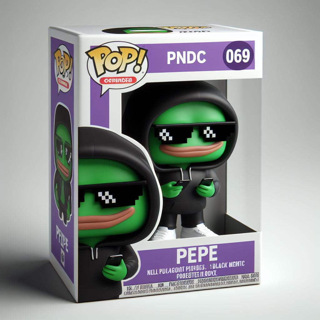 hoodlurking's tweet photo. Got mine 🐸🟪 $pepe | $pndc https://t.co/3ShMEAE0hT