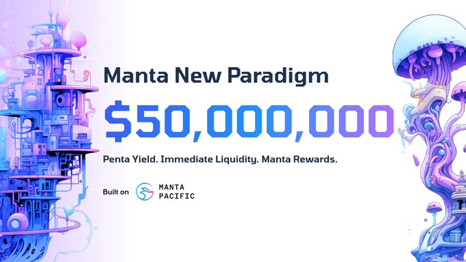 KlanetV's tweet photo. 💥 Join @MantaNetwork's Big Event!
Rewards: $250M $MANTA + 3% of Supply + 2% Bonus Rewards
How to Join:

Click https://t.co/Z4mBFqqgdY
Enter EZL1N as your invite code
Make a deposit in $ETH/$USDC, earn points &amp; get Mystery Boxes

#MantaNewParadigm #MantaNetwork  @MantaNetwork https://t.co/yCh5gvSrLh