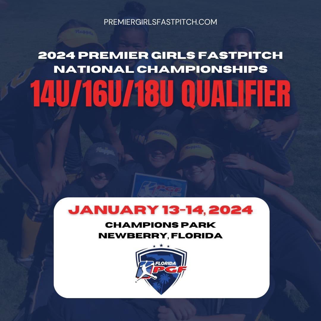 National Qualifer‼️ Your chance to earn your bid to California for PGF Nationals! 🥎 💻⬇️ premiergirlsfastpitch.com