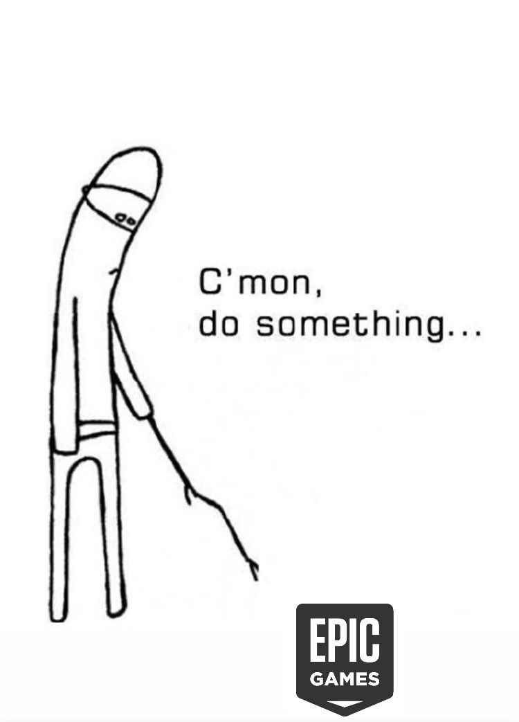 xxodez's tweet photo. Posting this every time the servers are down. 

#Fortnite https://t.co/GKM7CYsQBn