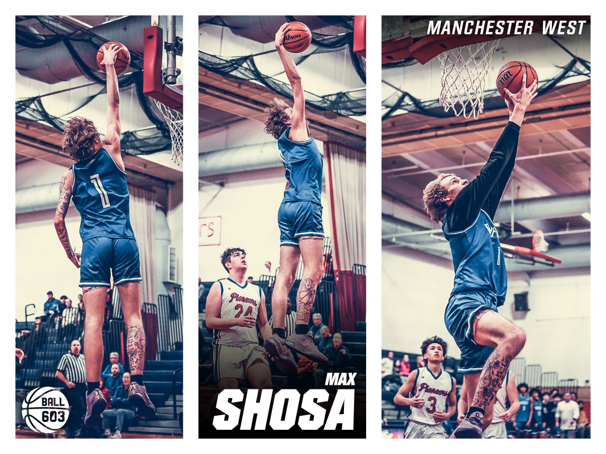 Manchester West's Max Shosa is doing Max Shosa things over at the Queen City Invitational as Manchester West is in a battle with Trinity. More to come...

[🔥🔥🔥📸 Dave Beliveau]