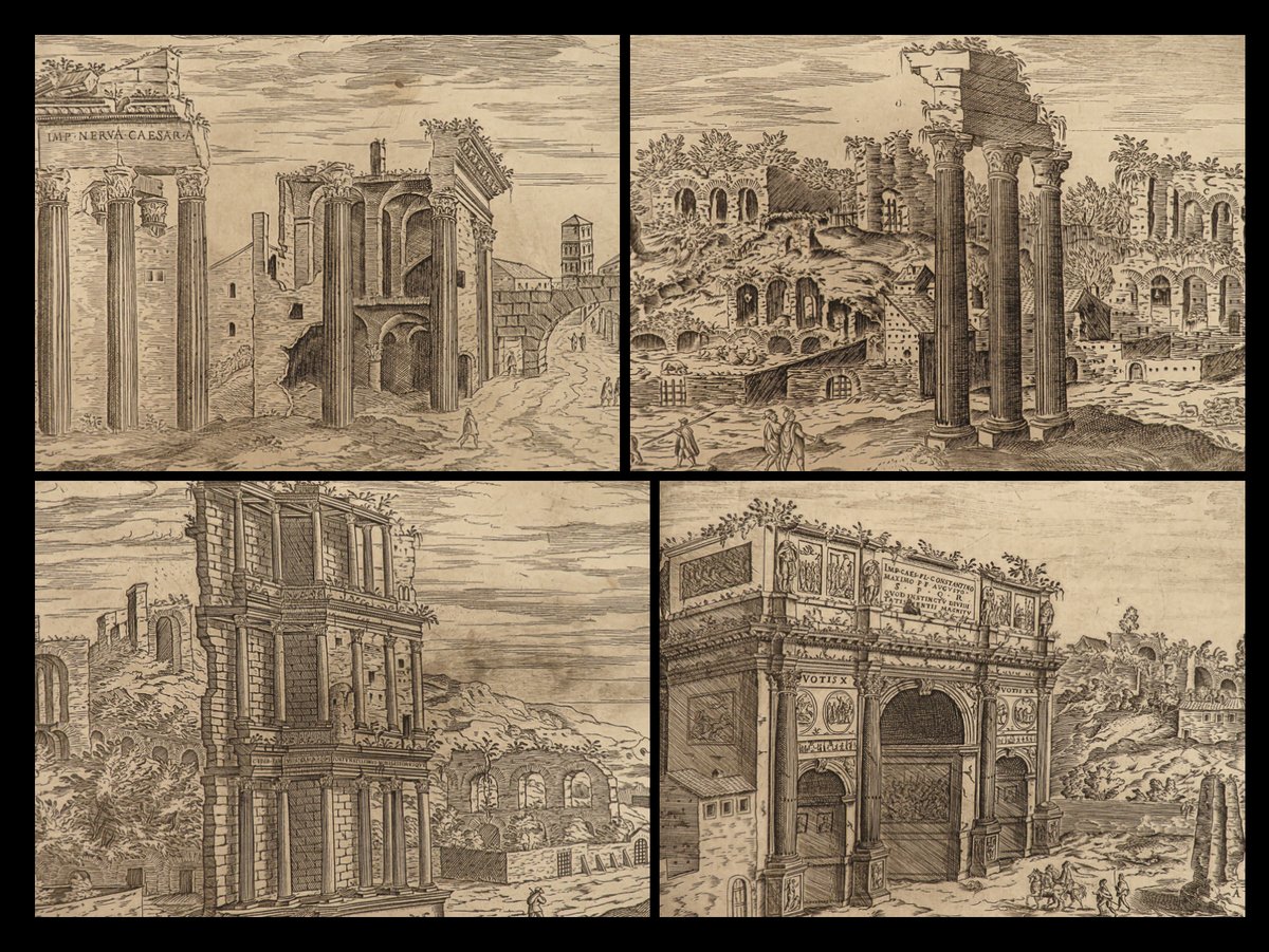 SchilbRareBooks's tweet image. 1639 Étienne Dupérac's "Ì vestigi dell’antichita di Roma". ow.ly/vmrH50Qm1yT

#Provenance #Engravings #Italian #GrecoRoman #RareBooks #SchilbAntiquarian #Story #Books #Reading #History #VintageBooks #Bibliophile #OldBooks #BookHaul #Booktok #InstaBooks #Bookstagram