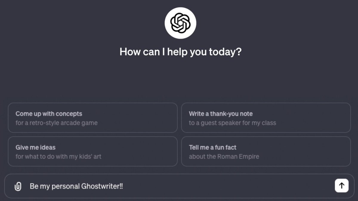 Darosham_'s tweet image. How to train ChatGPT to be your personal Ghostwriter.

Follow this FREE 4-step tutorial (prompts included) ⬇️