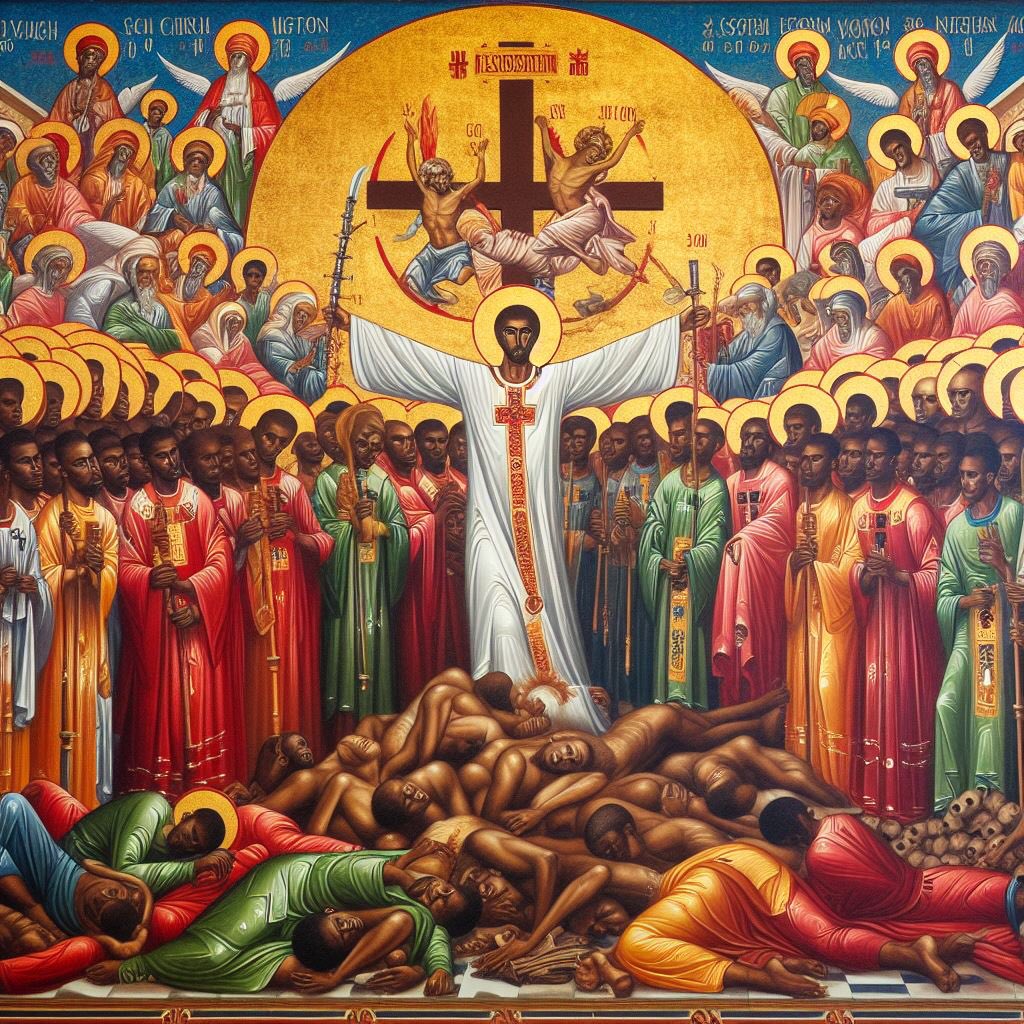 “The tyrant dies and his rule is over, the martyr dies and his rule begins.”

- Soren Kierkegaard

🇳🇬🩸