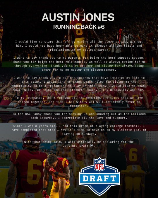 AGTG 🏁 Thank you Trojan Nation ✌️